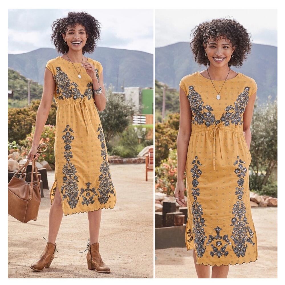 NWOT Sundance Felicity embroidered sundress size XL
